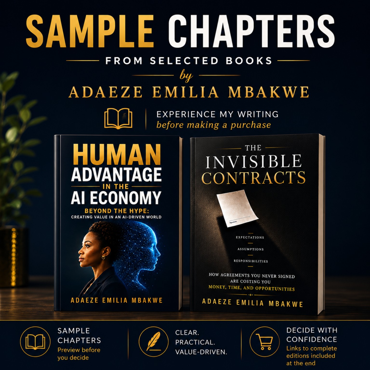 SAMPLE CHAPTERS cover