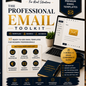 THE PROFESSIONAL EMAIL TOOLKIT